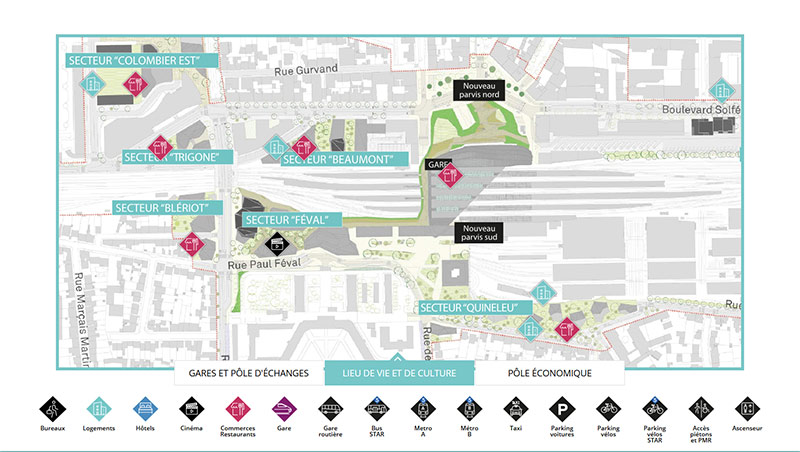 Eurorennes plan ouvert